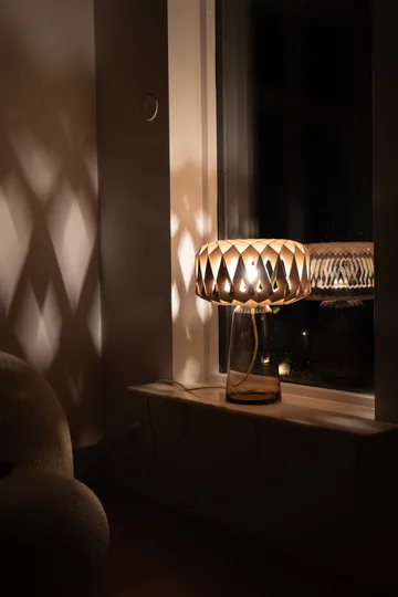 Signature 35 επιτραπέζια λάμπα - Amber-σημύδα, Ø36,5x53 εκ. - Pilke