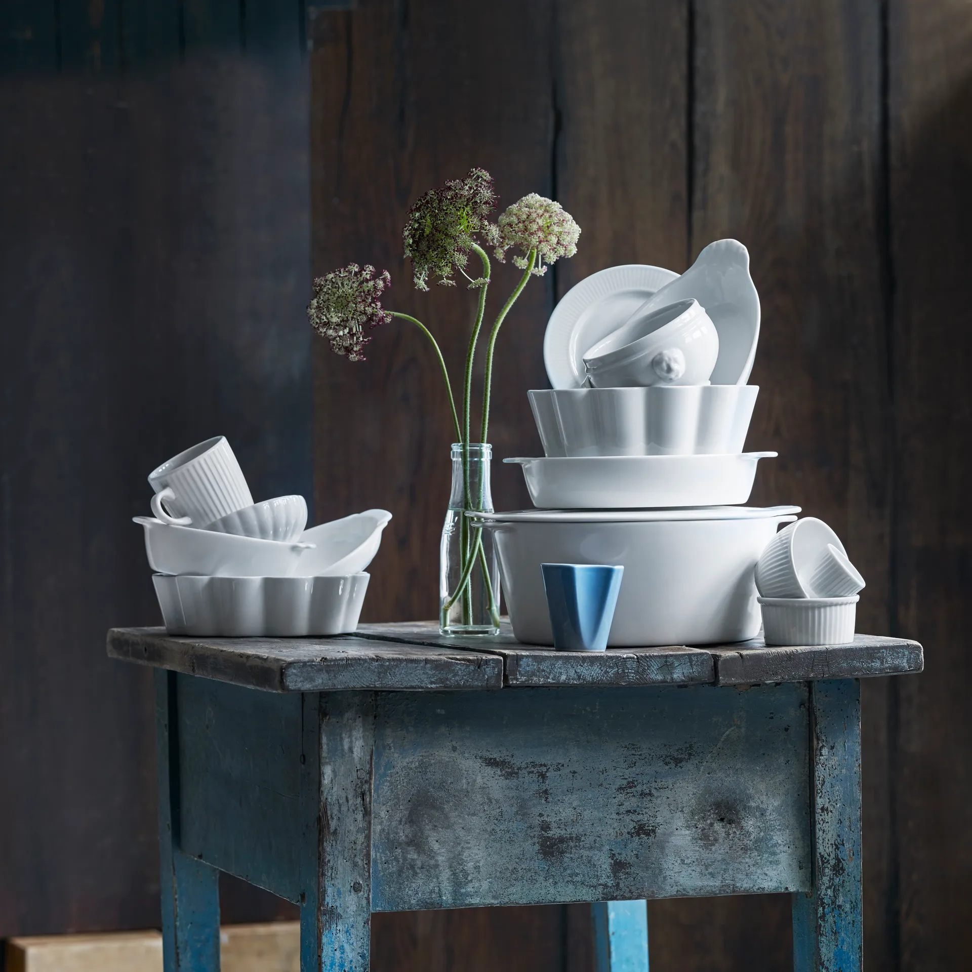 Pillivuyt πιατέλα σερβιρίσματος οβάλ λευκή, 28x16 cm Pillivuyt