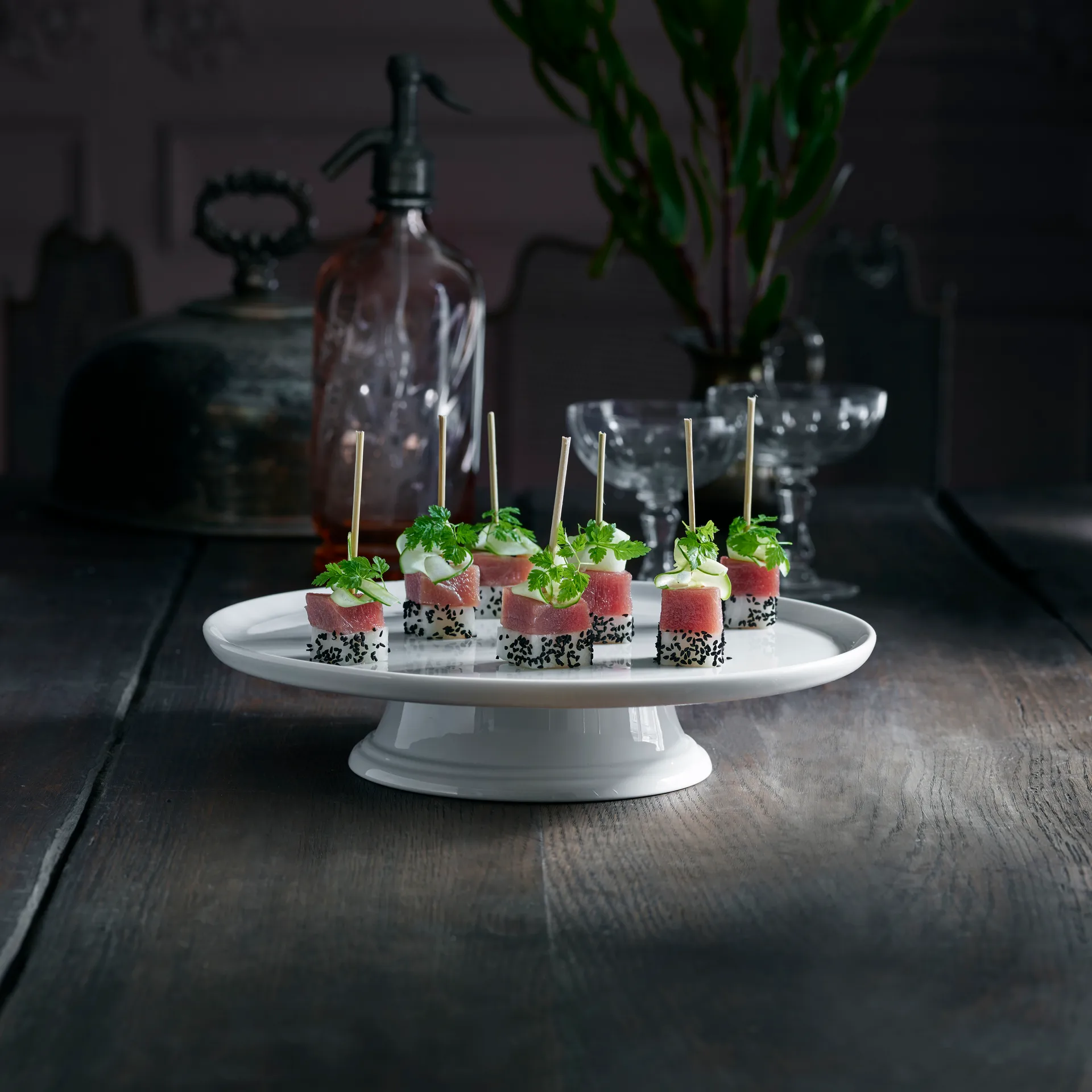 Pillivuyt βάση για κέικ Ø 30 cm, Λευκό Pillivuyt