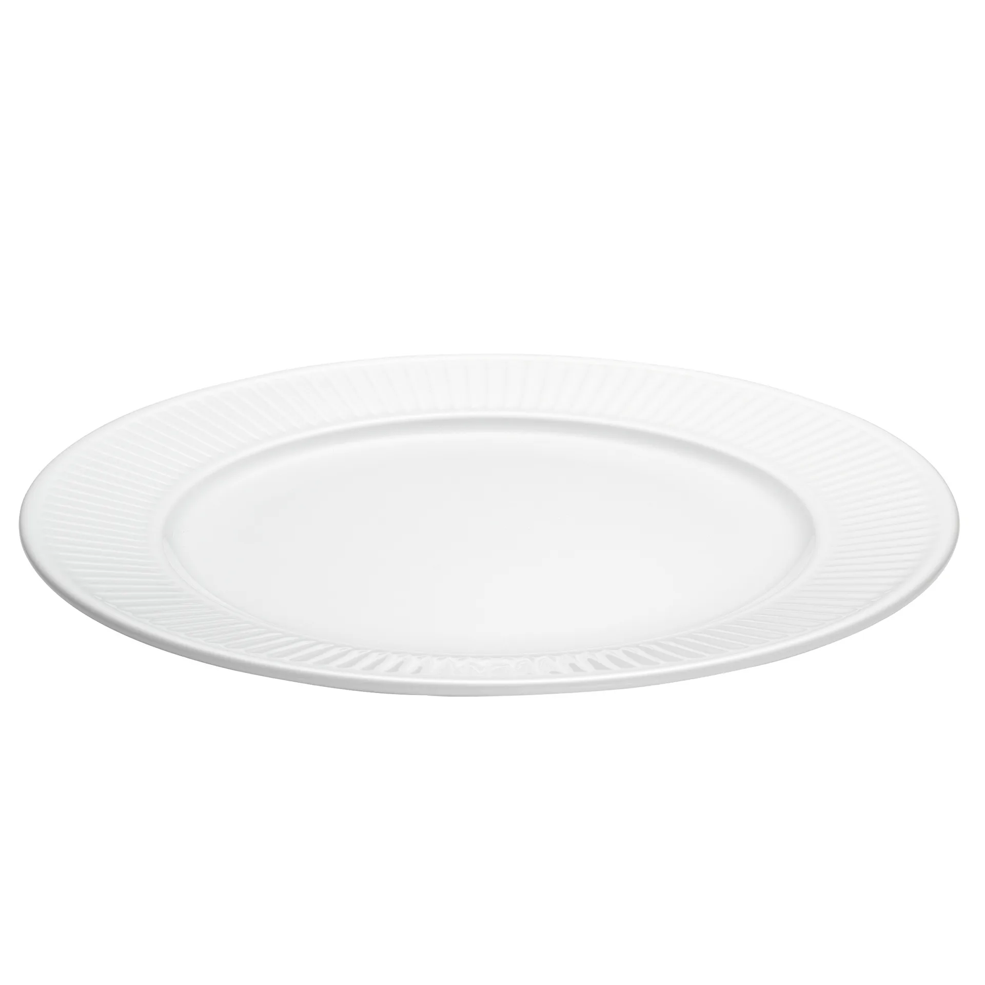 Plissé πιάτο Ø 24 cm, λευκό Pillivuyt