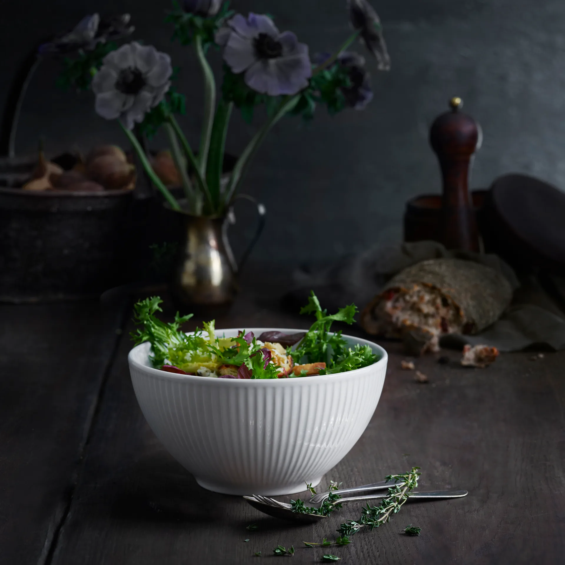 Plissé μπολ 3,3 l, Λευκό Pillivuyt