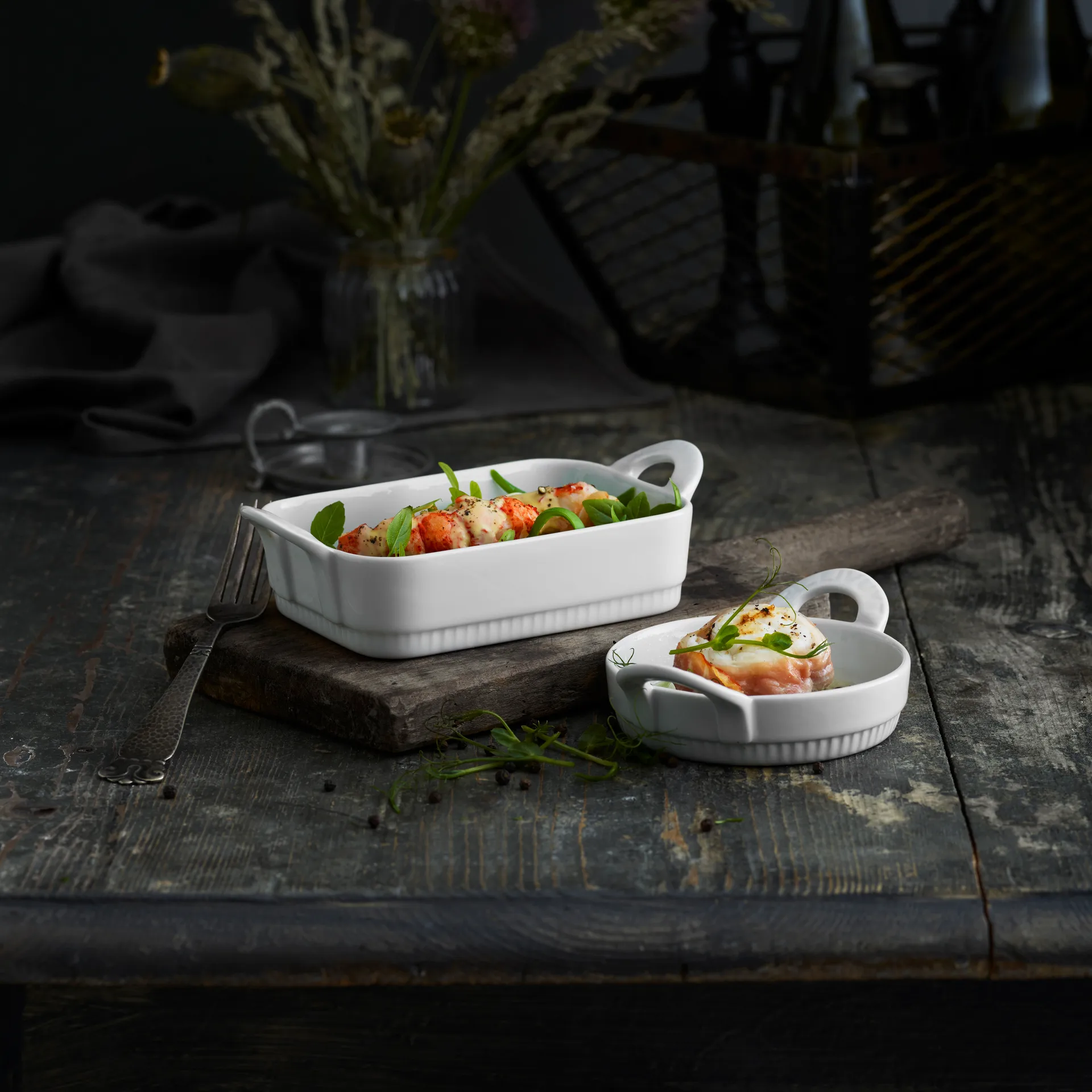 Toulouse κατσαρολάκι με λαβή στρογγυλό, Λευκό Pillivuyt