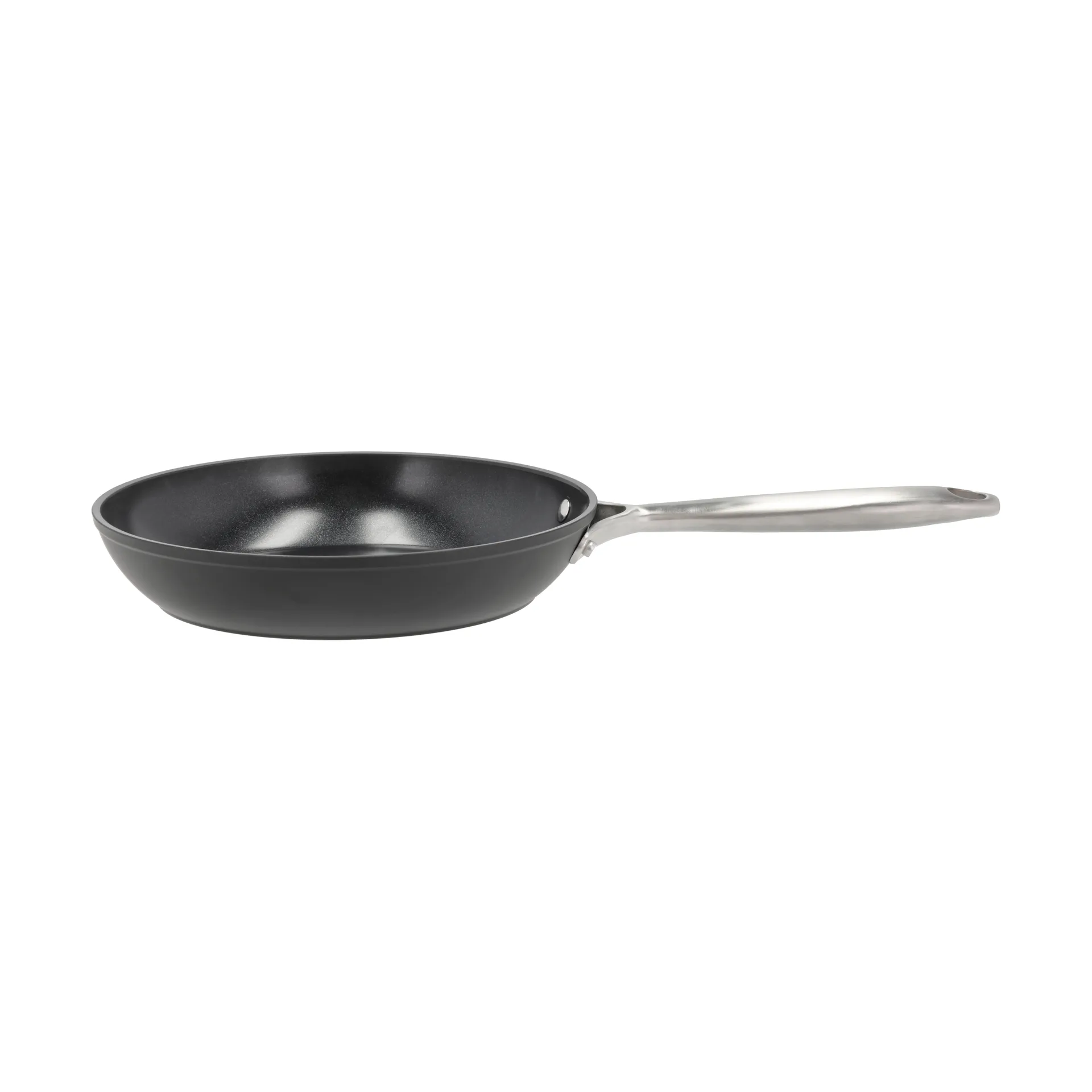 Travo κεραμικό τηγάνι non-stick 24 cm, Μαύρο-αλουμίνιο Pillivuyt