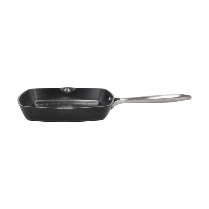 Travo κεραμικό σχαροτήγανο non-stick 24x24 cm - Μαύρο-αλουμίνιο - Pillivuyt