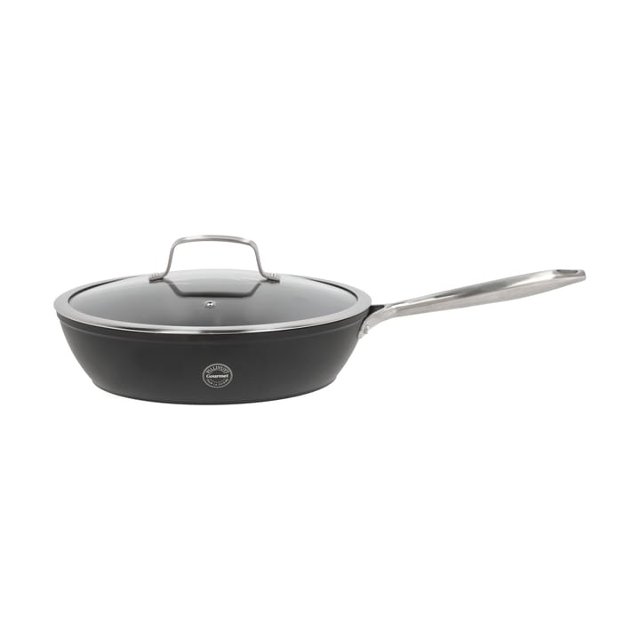 Travo κ�εραμικό κατσαρολάκι non-stick 28 cm - Μαύρο-αλουμίνιο - Pillivuyt