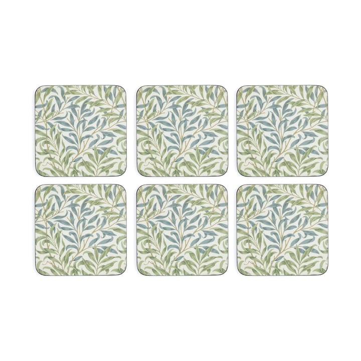 Morris & Co Willow Bough σουβέρ 6 τεμαχίων - Πράσινο, μπλε - Pimpernel