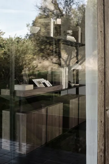 Pira G2 σύστημα ραφιών F C A Black/Walnut 256-264 εκ. - Pira