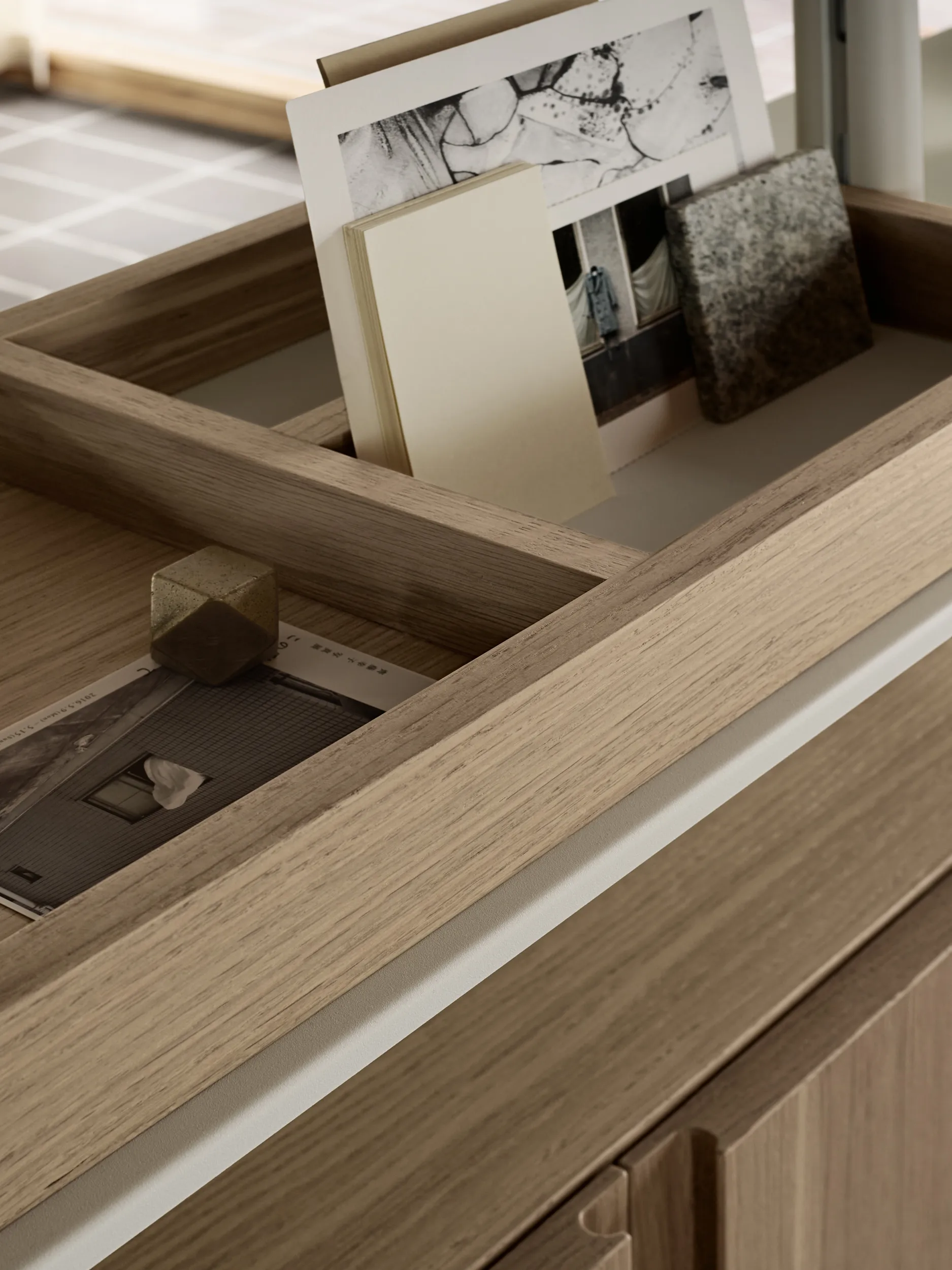Pira G2 σύστημα ραφιών F C A White/Oak 256-264 εκ. Pira