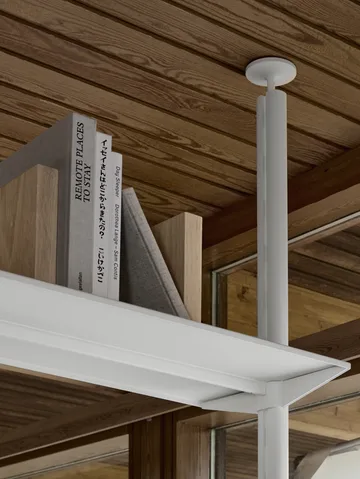 Pira G2 σύστημα ραφιών F C B White/Oak 248-255 εκ. - Pira