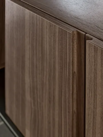 Pira G2 σύστημα ραφιών W A Black/Walnut - Pira