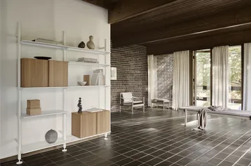 Pira G2 σύστημα ραφιών W A White/Oak - Pira