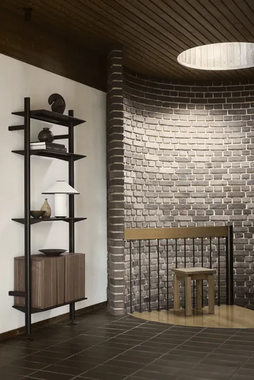 Pira G2 σύστημα ραφιών W B Black/Walnut - Pira