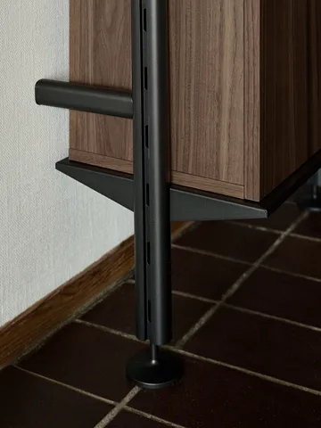 Pira G2 σύστημα ραφιών W B Black/Walnut - Pira