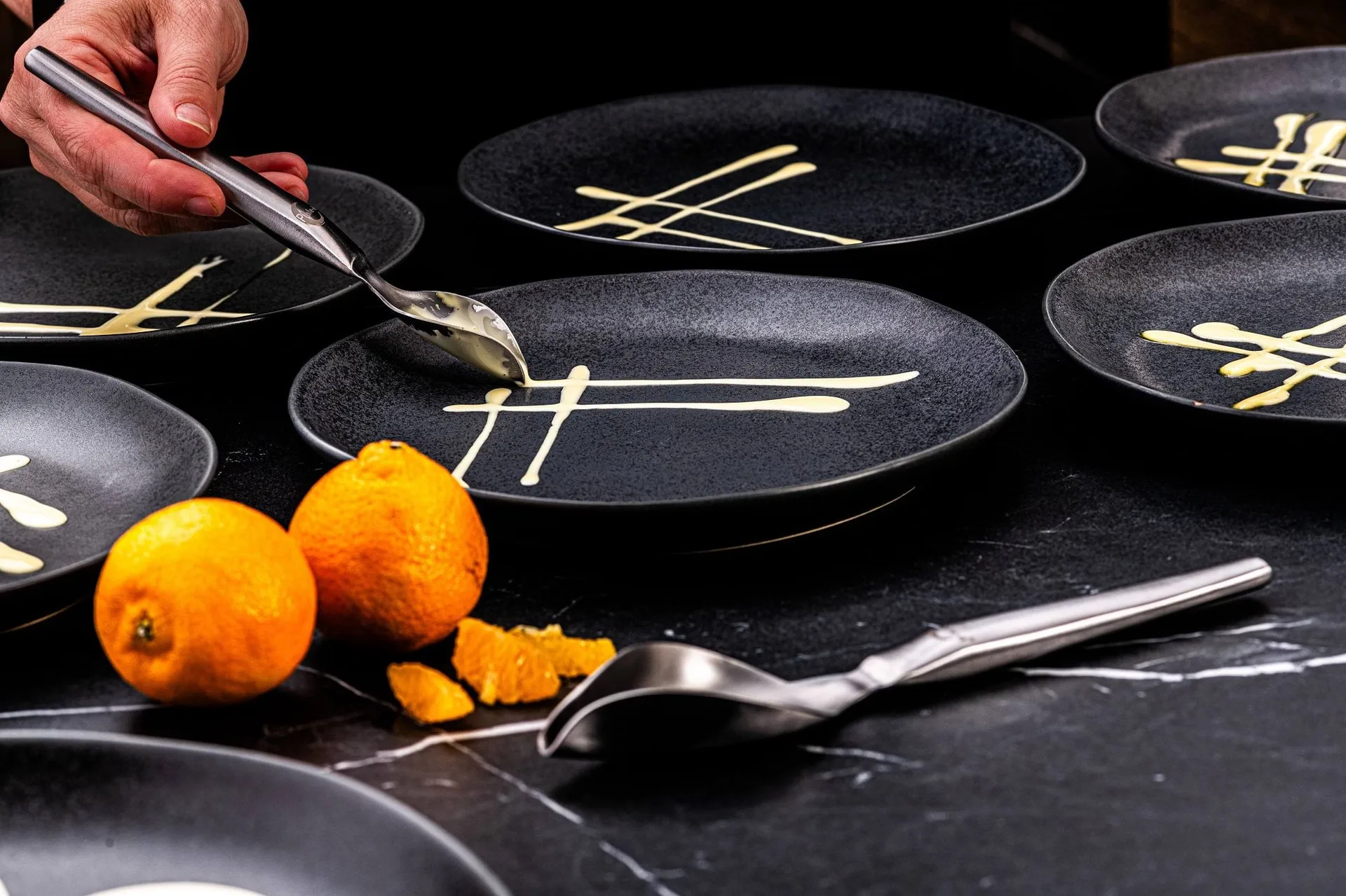 Plate-it κουτάλια διακόσμησης, Ανοξείδωτος χάλυβας, σετ 2 τεμαχίων Plate It