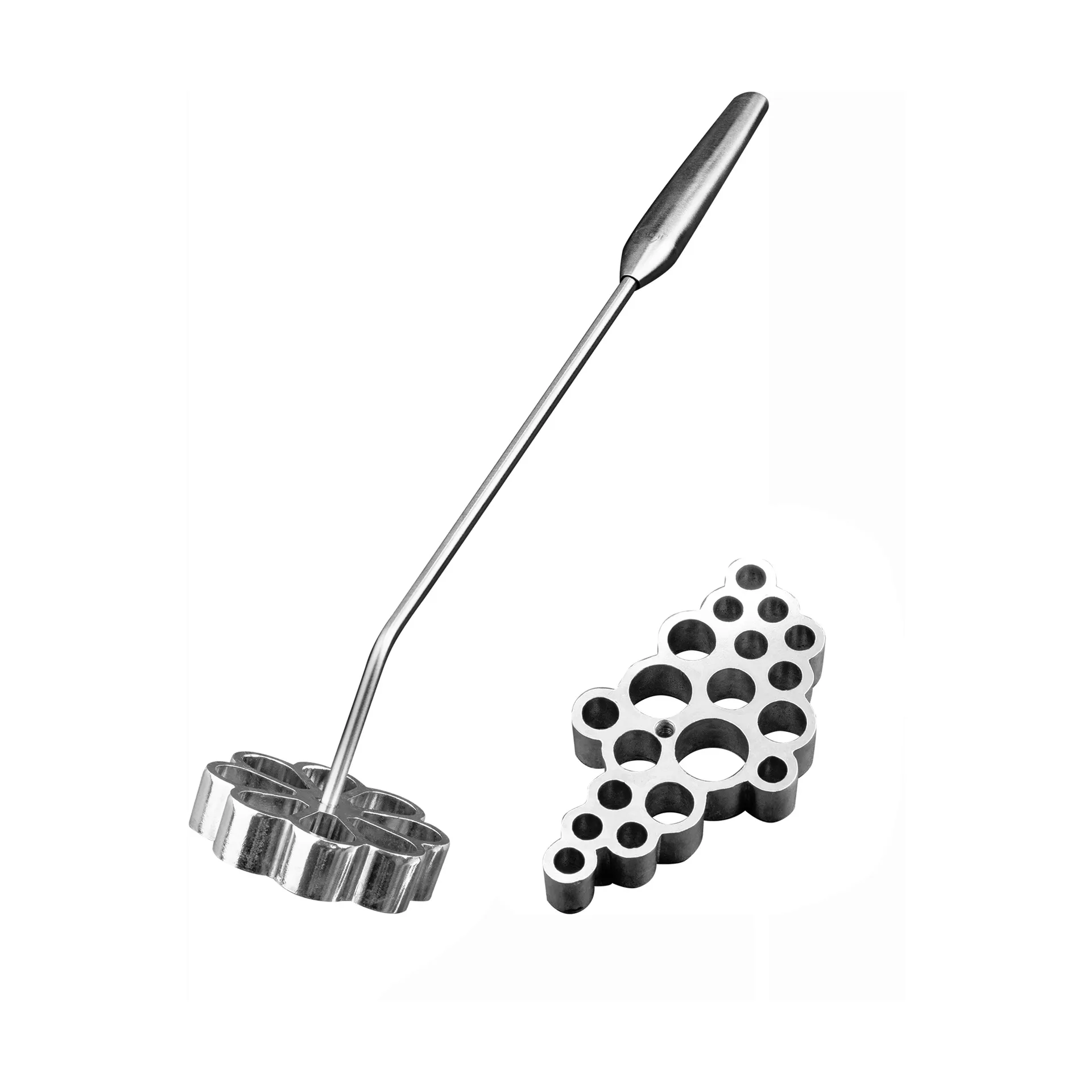 Plate-it μασίφ σιδερένια ροζέτα 3 τεμαχίων, Ατσάλι Plate It