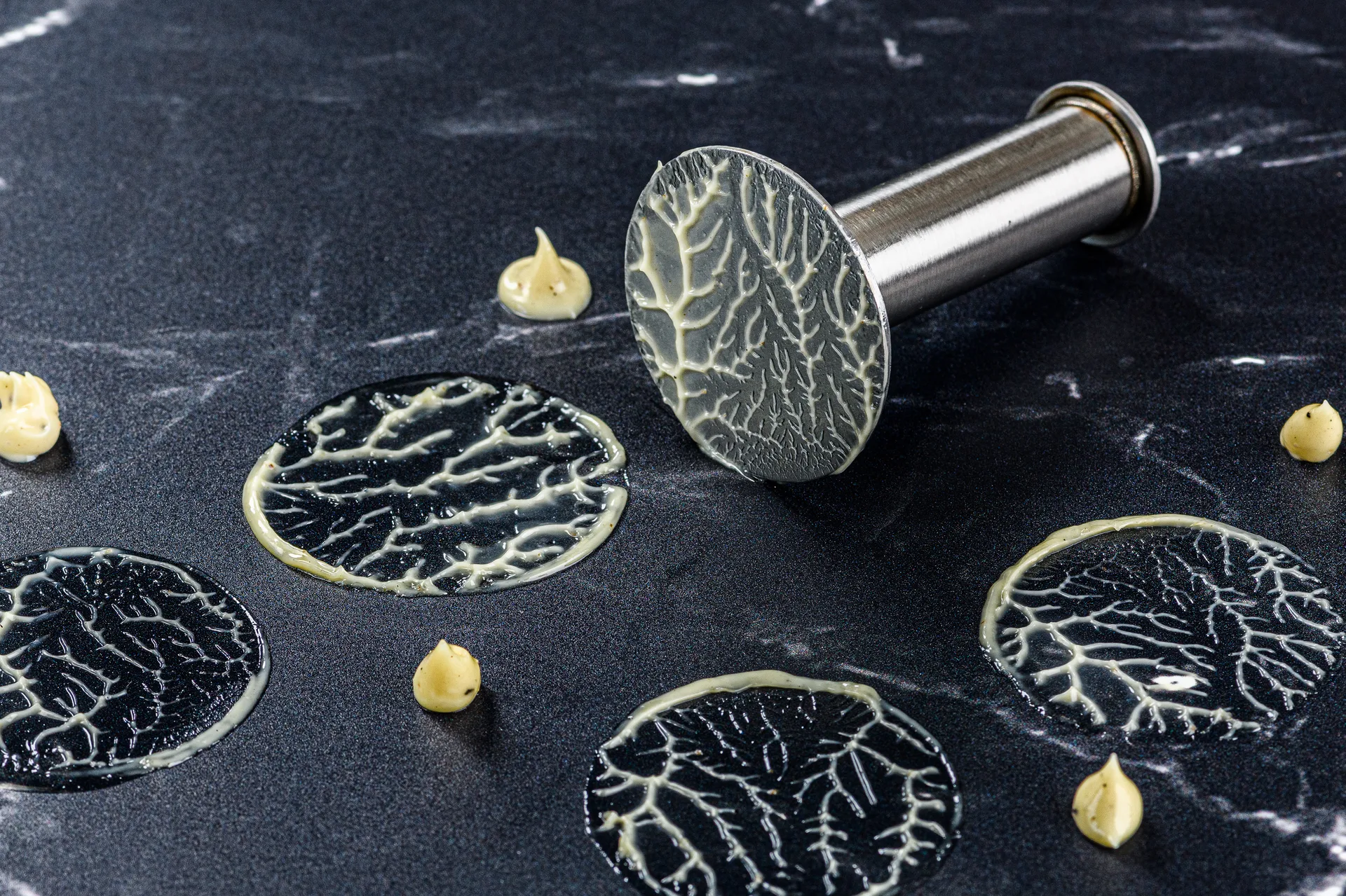 Plate-it φόρμες γαρνιρίσματος 4 τεμάχια, Ατσάλι Plate It