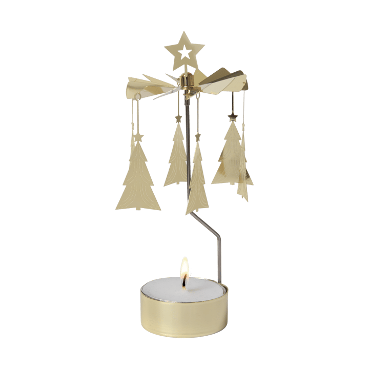 Χριστουγεννιάτικο κηροπήγι�ο με μόμπιλε Christmas tree - Χρυσό - Pluto Design