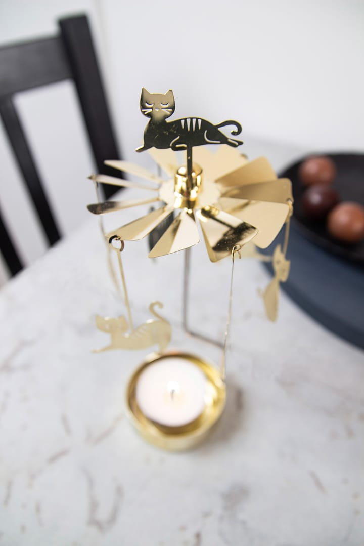 Kattfamilj Angel κουδουνάκια, Χρυσαφί Pluto Design