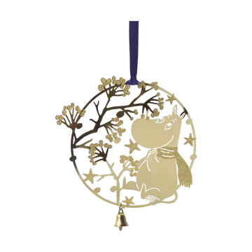 Mumin first snow χριστουγεννιάτικο στολίδι - Χρυσό - Pluto Design