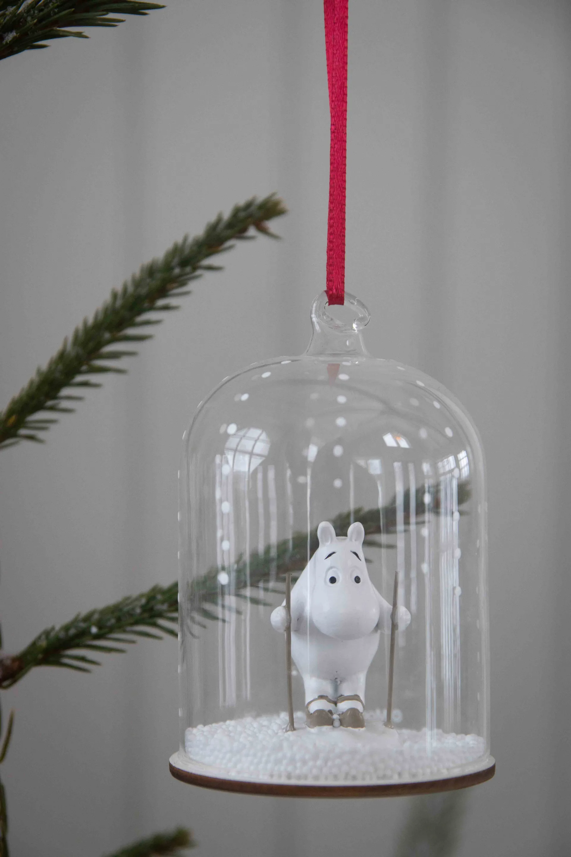 Χιονόμπαλα Mumin στολίδι  , Mumin Pluto Design