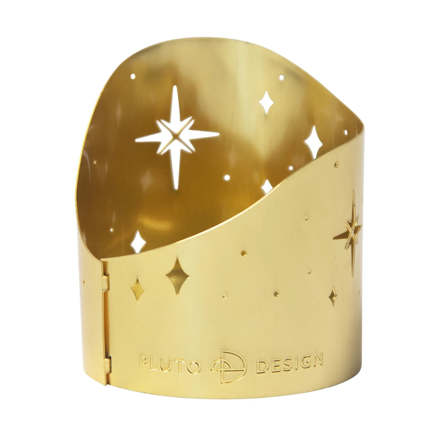 Κηροπήγιο Northern star από Ø4.5 cm, Επιχρυσωμένο μέταλλο Pluto Design