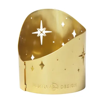 Κηροπήγιο Northern star από Ø4.5 cm - Επιχρυσωμένο μέταλλο - Pluto Design