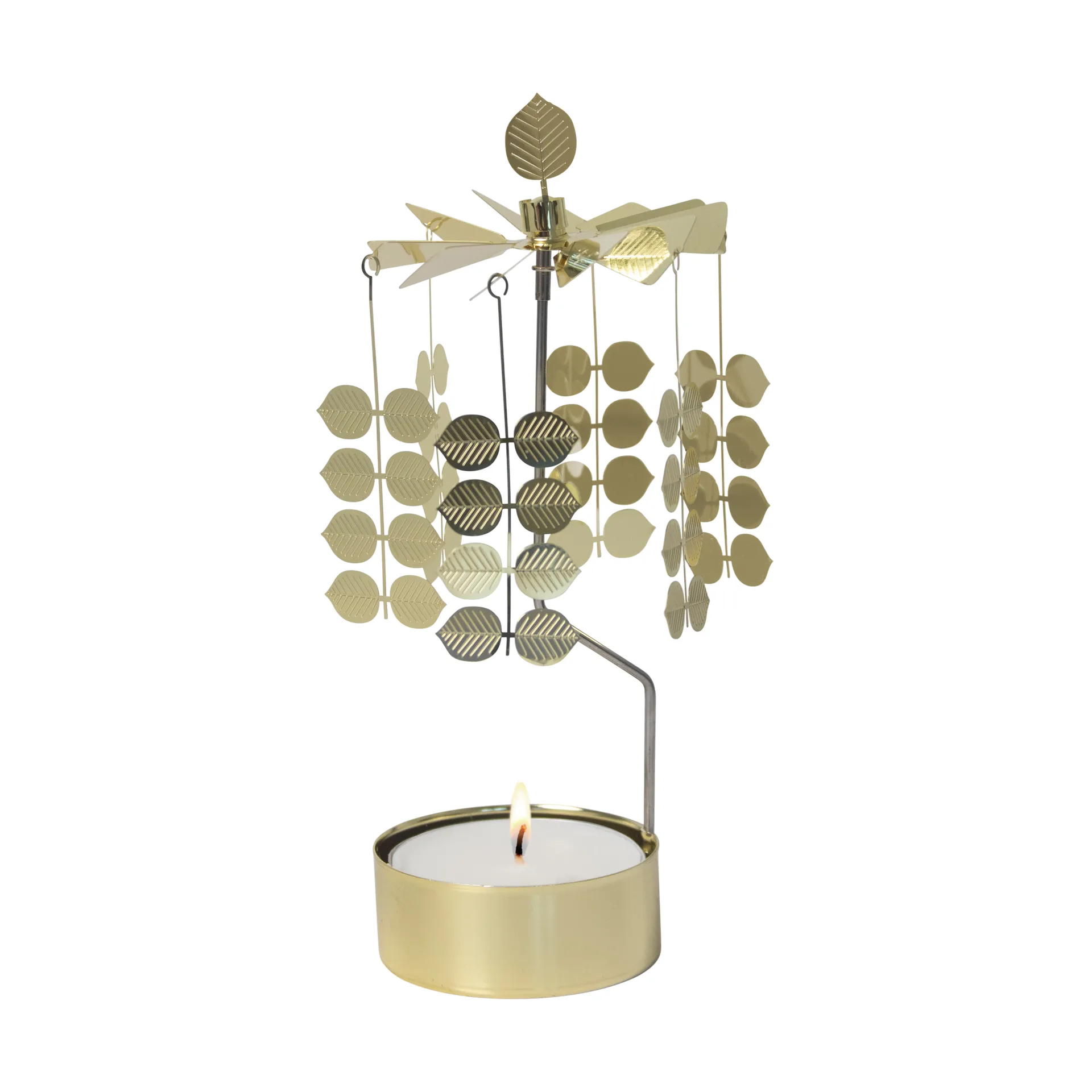 Stig L Berså rotary Κηροπήγιο, μεσαίο, Χρυσαφί Pluto Design