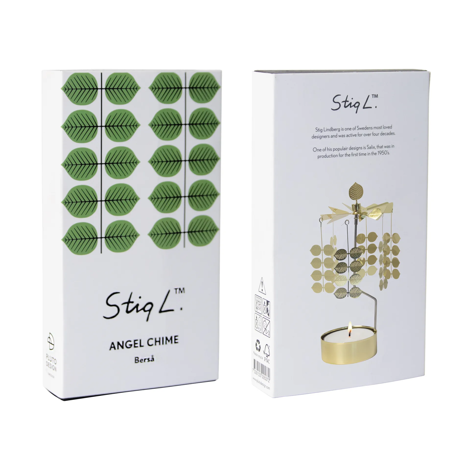 Stig L Berså rotary Κηροπήγιο, μεσαίο, Χρυσαφί Pluto Design