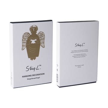 Stig L Gingerbread Angel Christmas tree decoration - Χρυσαφί - Pluto Design