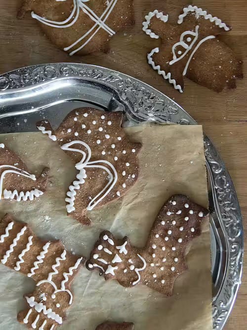 Stig L gingerbread mould 3 τεμάχια, Χρυσαφί Pluto Design