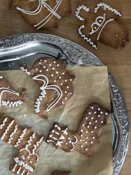 Stig L gingerbread mould 3 τεμάχια - Χρυσαφί - Pluto Design