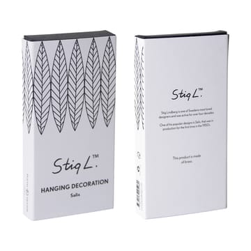 Stig L Salix Christmas tree decoration - Χρυσαφί - Pluto Design