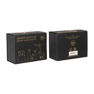 Μεταλλικό κηροπήγιο με σκηνές από τη φάτνη - Μικρό - Pluto Design