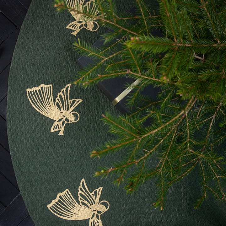 Φούστα χριστουγεννιάτικου δέντρου με σχέδιο αγγέλους - πράσινο - Pluto Design