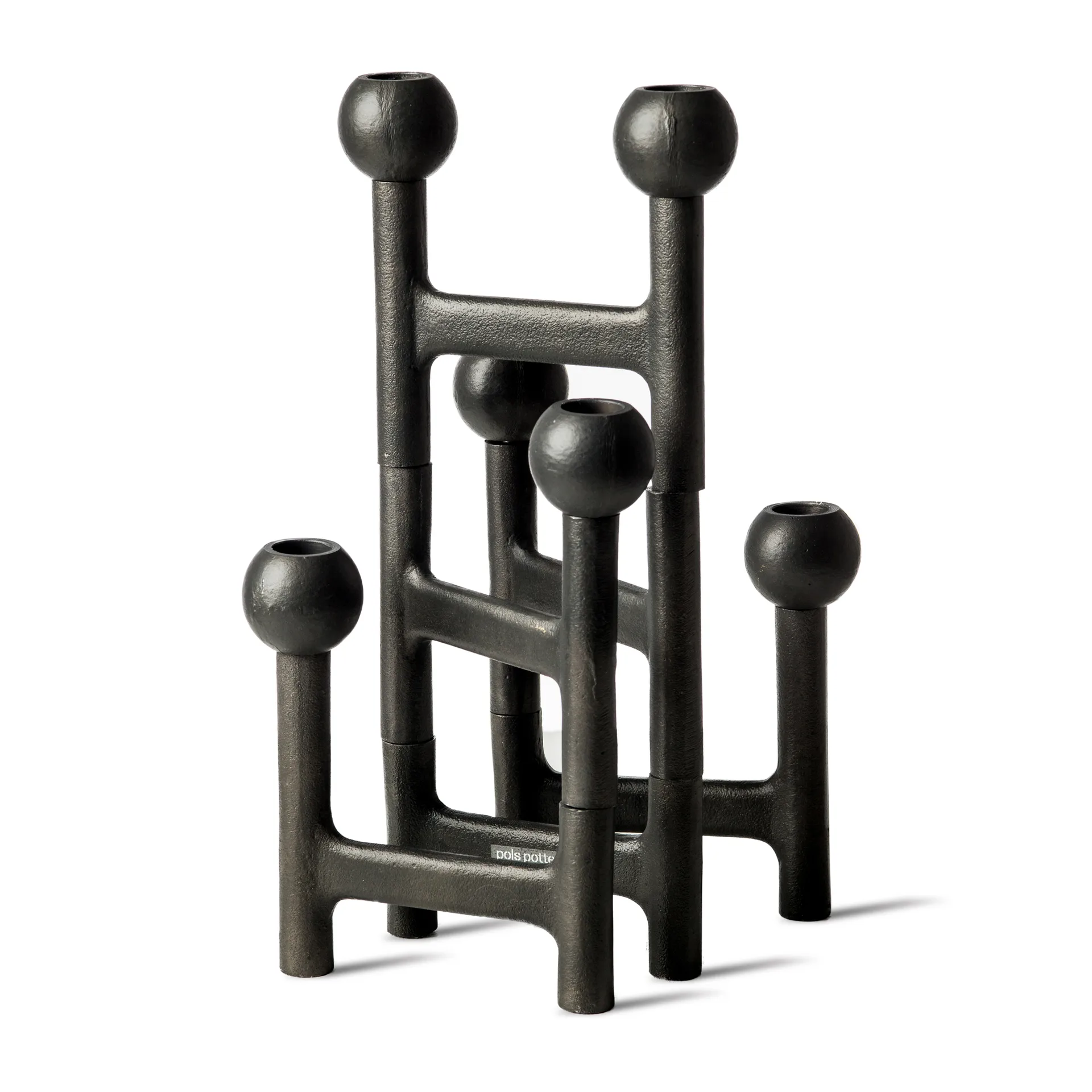 Στρογγυλό Αναδιπλούμενο Κηροπήγιο 56x30 cm, Σκούρο γκρι POLSPOTTEN