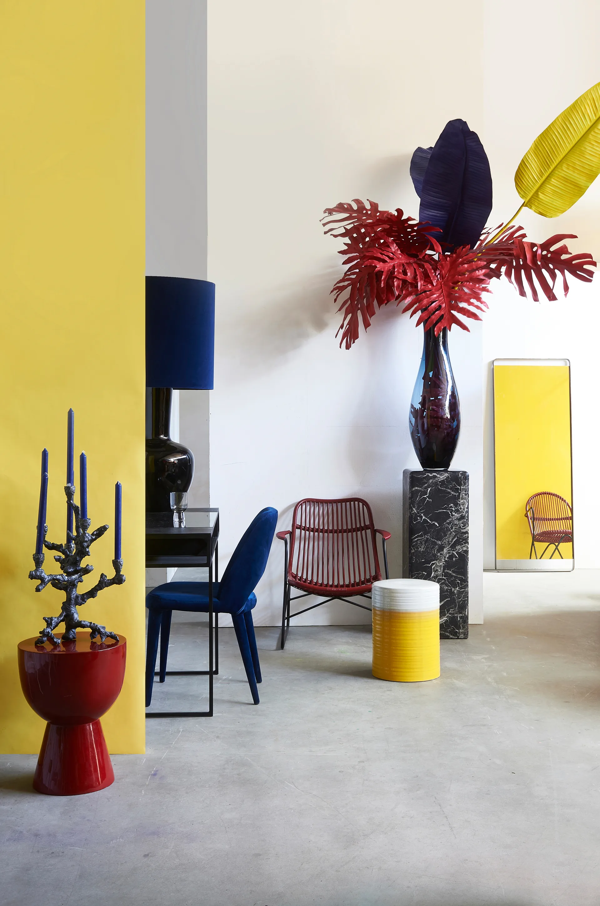 Κηροπήγιο Apple tree L 53 cm, Σκούρο γκρι POLSPOTTEN