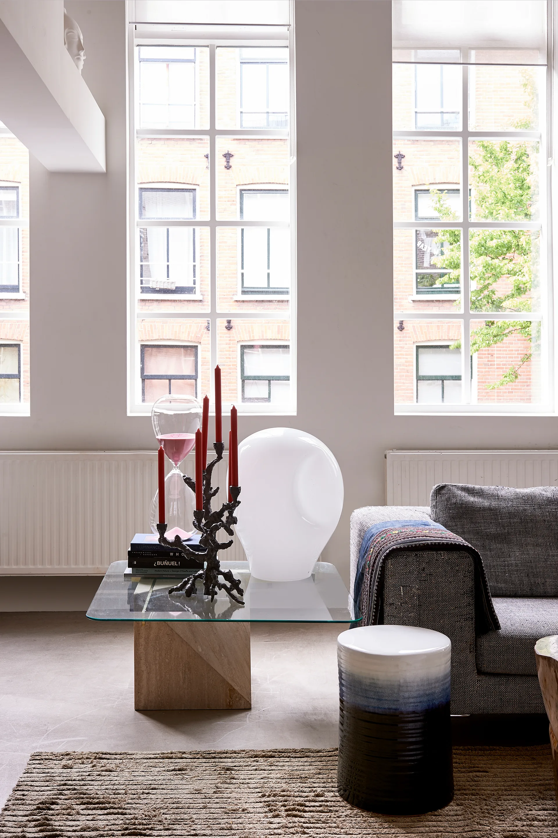 Κηροπήγιο Apple tree L 53 cm, Σκούρο γκρι POLSPOTTEN