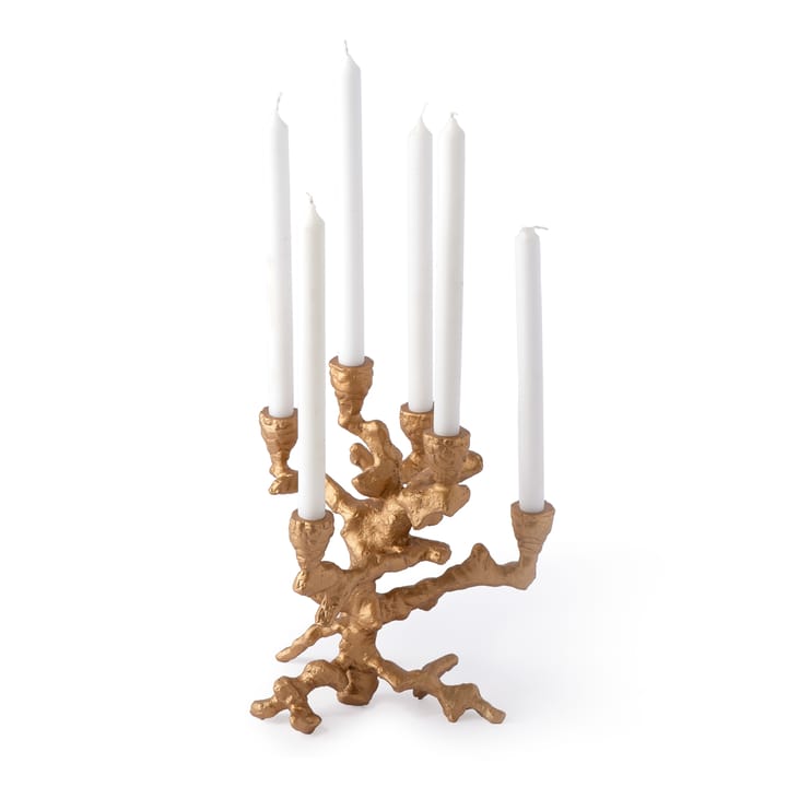 Apple tree κηροπήγιο S 32,5 cm, Χρυσό POLSPOTTEN