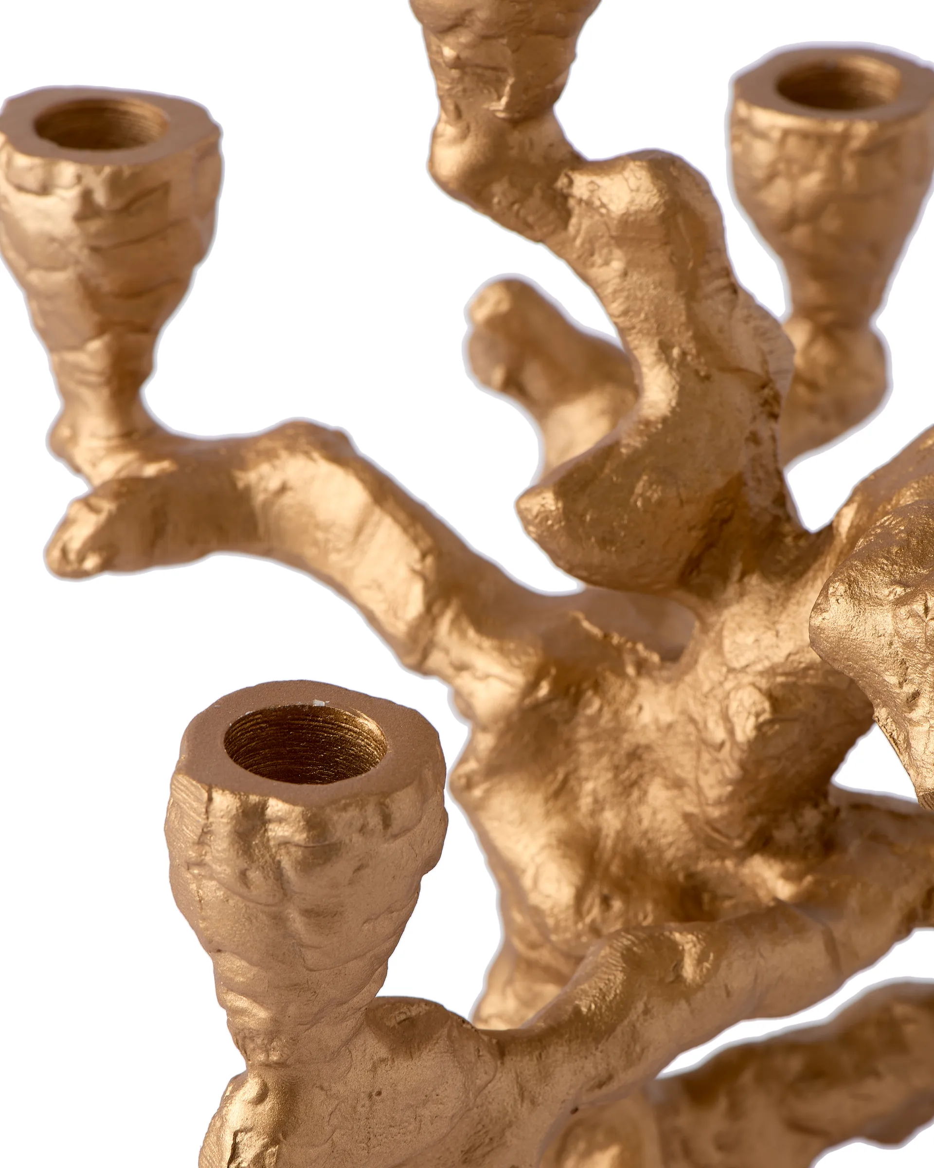 Apple tree κηροπήγιο S 32,5 cm, Χρυσό POLSPOTTEN