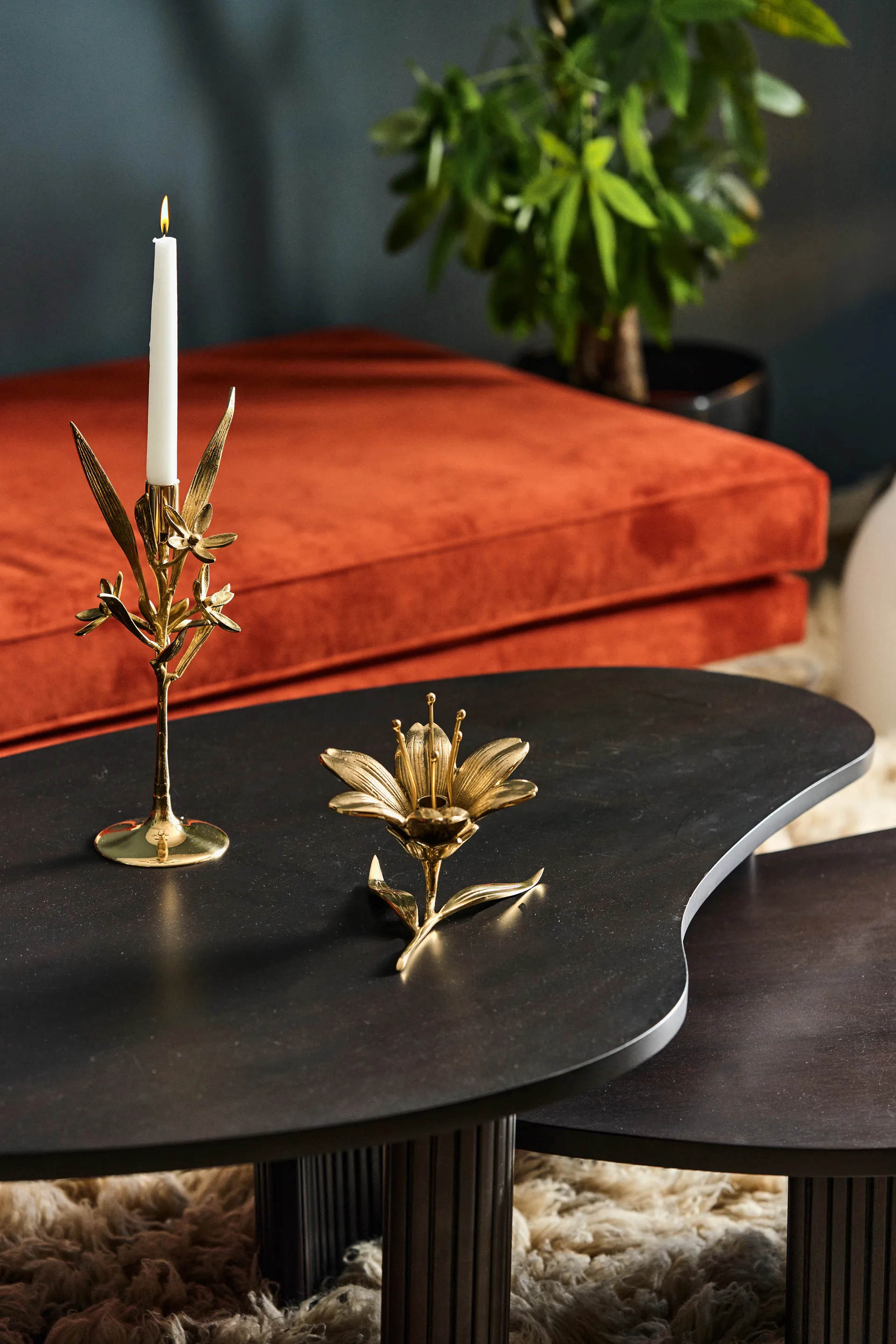 Φαναράκι Lilly 15 εκ, Χρυσό POLSPOTTEN