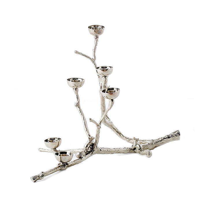 Κηροπήγιο Twiggy Squirrel 30 εκ - Ασήμι - POLSPOTTEN