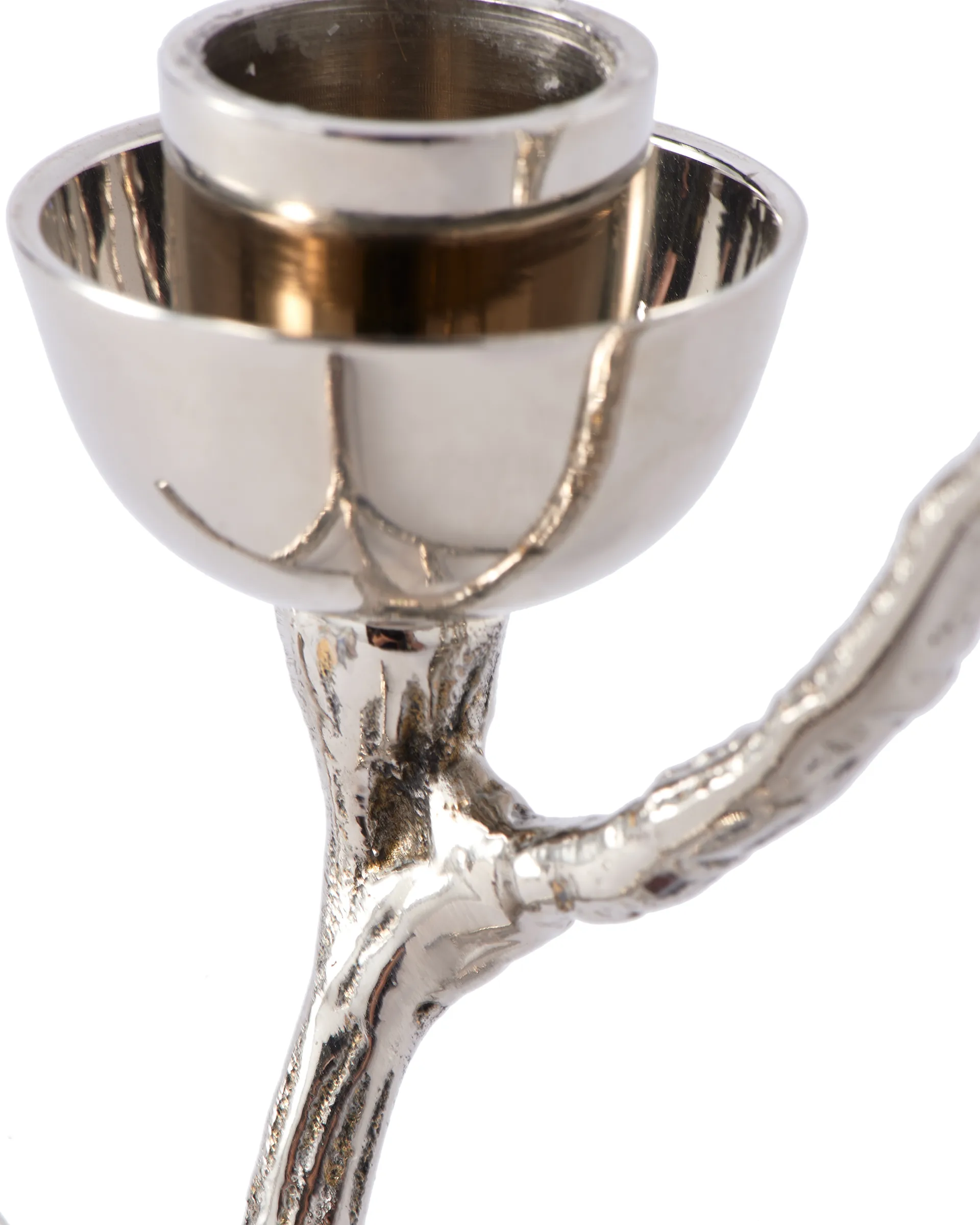 Κηροπήγιο Twiggy XS 14 εκ, Ασήμι POLSPOTTEN