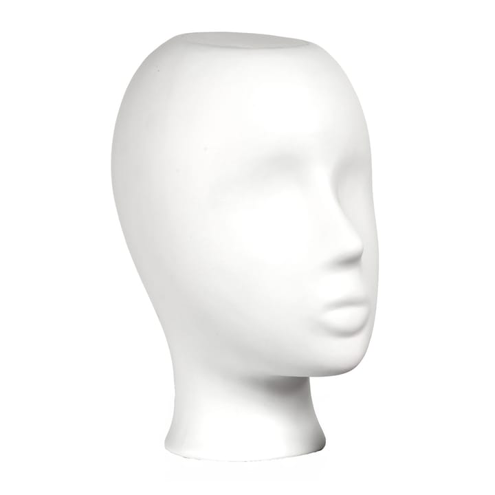 Upside-down head βάζο 25 εκ, Λευκό POLSPOTTEN