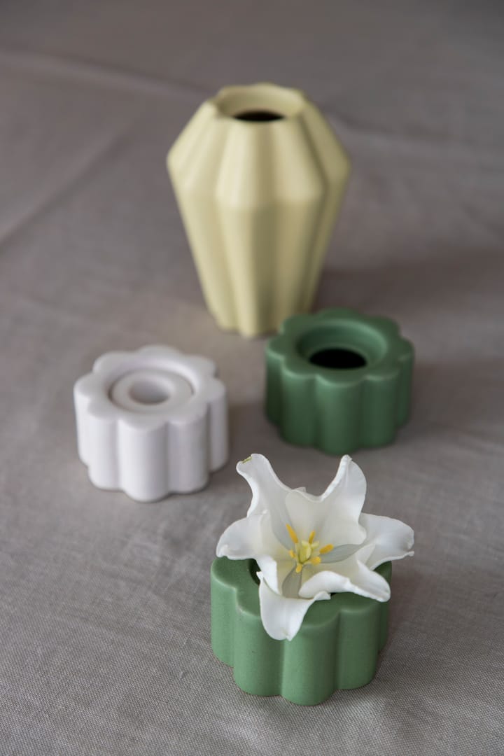 Birgit βάζο/φανάρι 14 cm, Παλ Κίτρινο PotteryJo