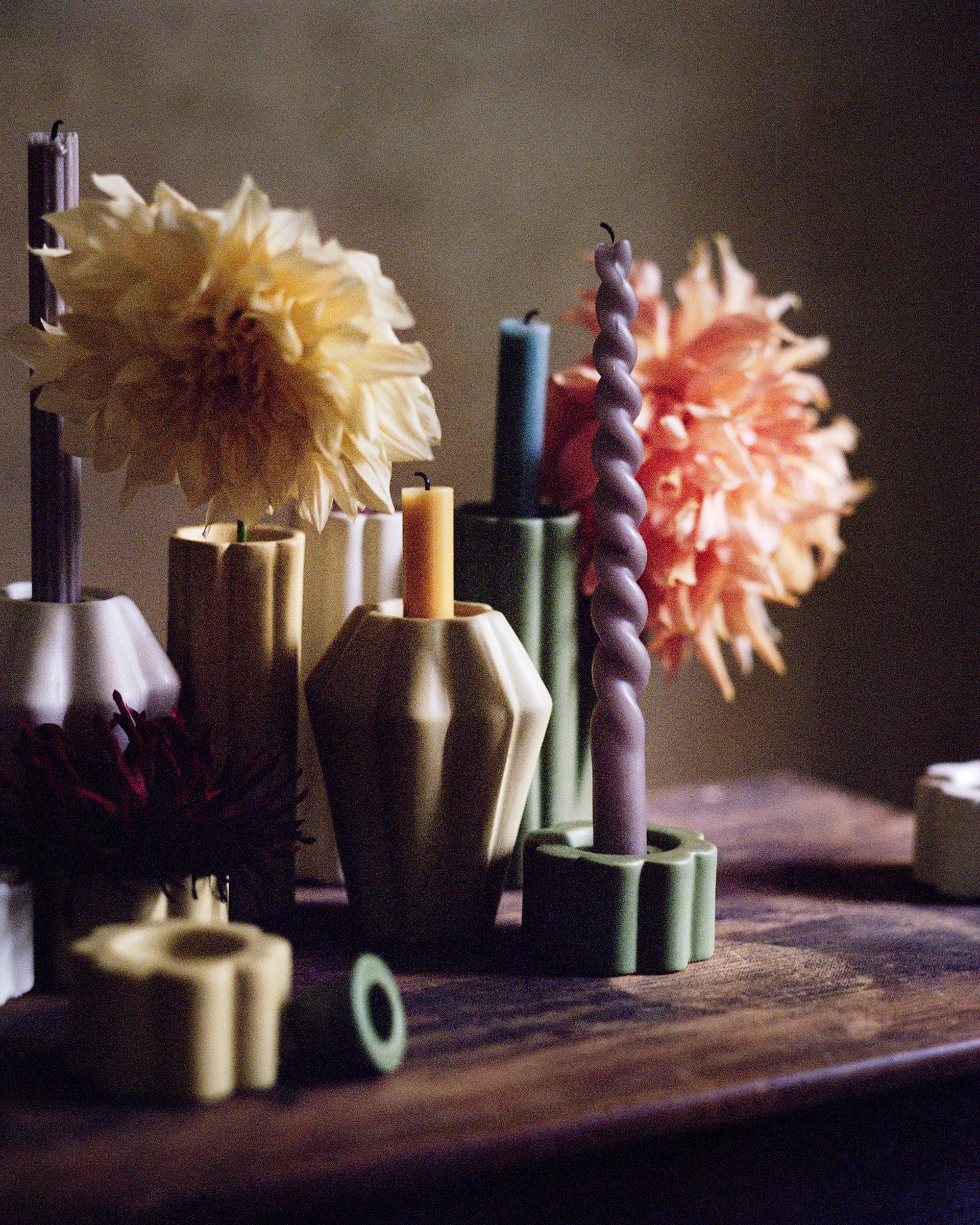 Birgit βάζο/φανάρι 17 cm, Παλ Κίτρινο PotteryJo