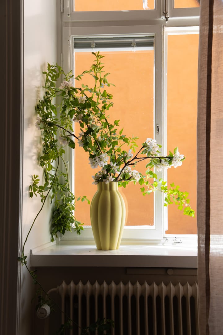 Birgit βάζο 35 cm, Παλ Κίτρινο PotteryJo