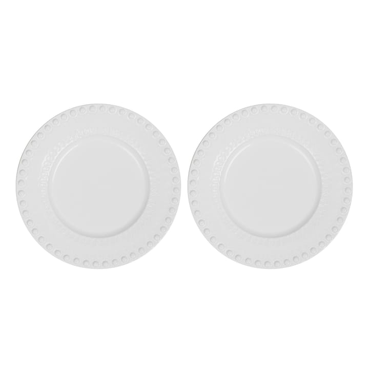 Daisy πιάτο επιδορπίου Ø 22 cm Συσκευασία 2 τεμαχίων  - λευκό (λευκό) - PotteryJo