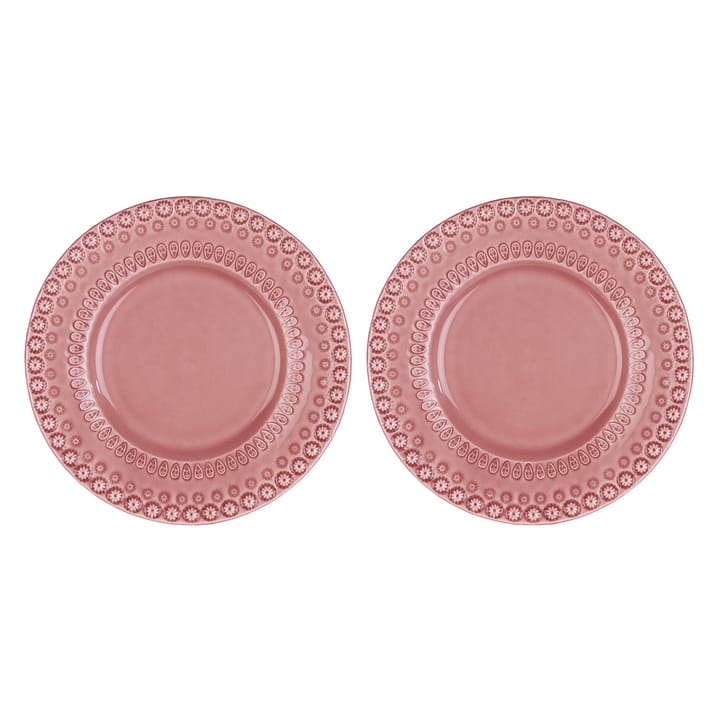 Daisy πιάτο επιδορπίου Ø 22 cm Συσκευασία 2 τεμαχίων  - τριανταφυλλί (ροζ) - PotteryJo