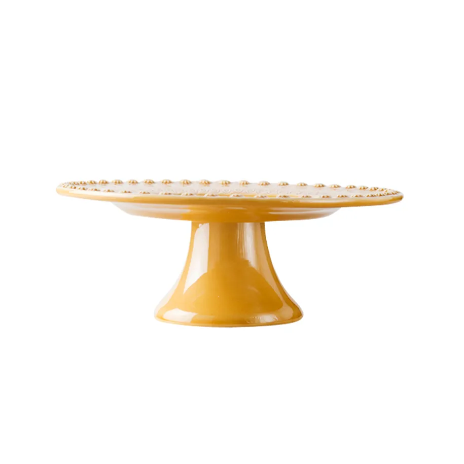 Daisy πιάτο κέικ Ø 22 cm, σιένα PotteryJo