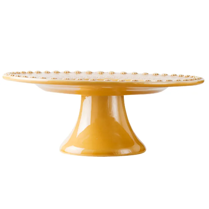 Daisy πιάτο κέικ Ø 35 cm, σιένα PotteryJo